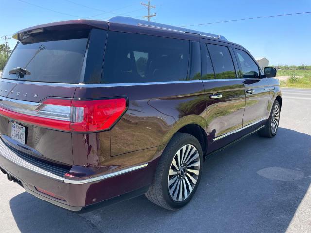 5LMJJ3LT6JEL09557 - 2018 LINCOLN NAVIGATOR L RESERVE MAROON photo 4