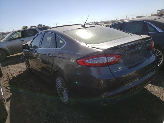 3FA6P0D9XGR267483 - 2016 FORD FUSION TITANIUM GRAY photo 2