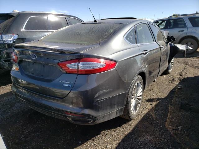 3FA6P0D9XGR267483 - 2016 FORD FUSION TITANIUM GRAY photo 3