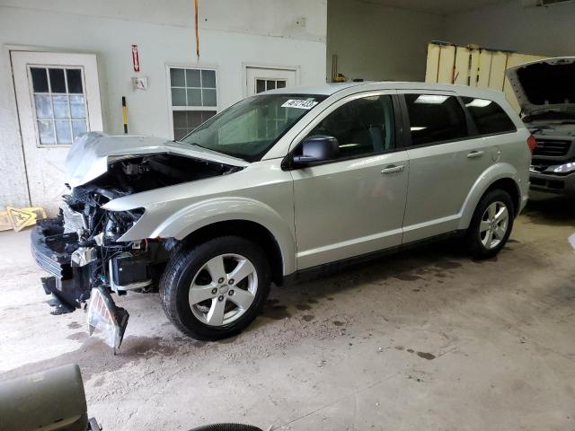 3C4PDCAB2CT140577 - 2012 DODGE JOURNEY SE GRAY photo 1