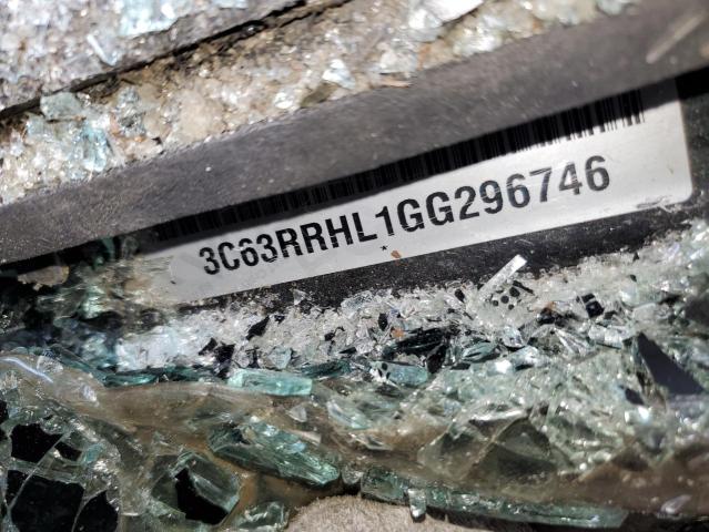 3C63RRHL1GG296746 - 2016 RAM 3500 SLT BLACK photo 12