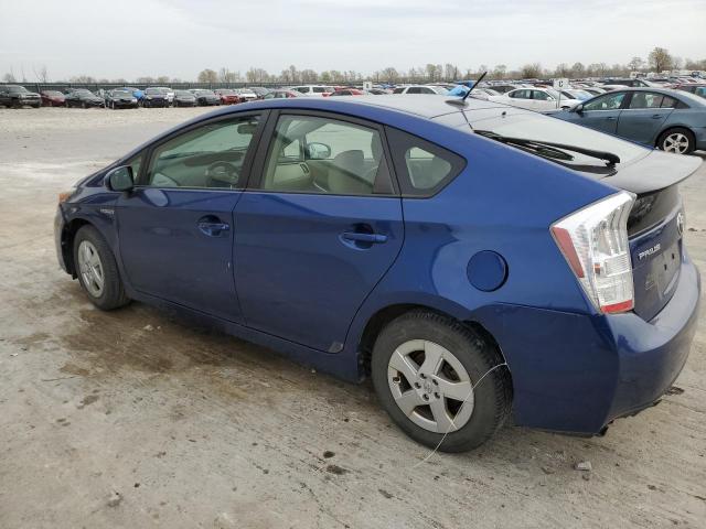 JTDKN3DU4B0297141 - 2011 TOYOTA PRIUS BLUE photo 2