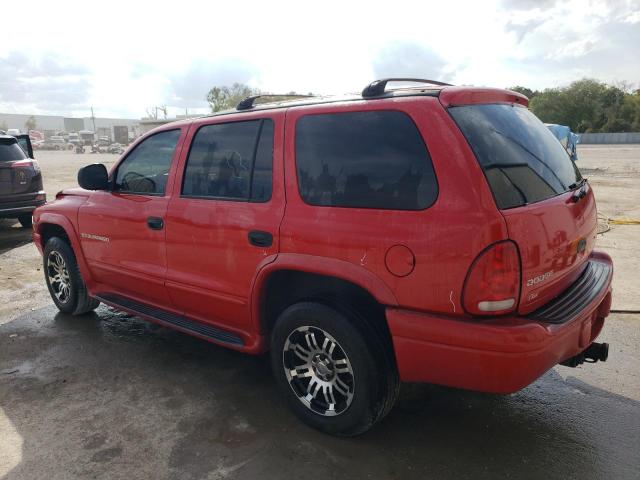 1B4HR28YXYF297024 - 2000 DODGE DURANGO RED photo 2