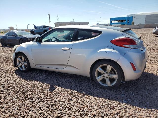 KMHTC6AD5FU228565 - 2015 HYUNDAI VELOSTER GRAY photo 2