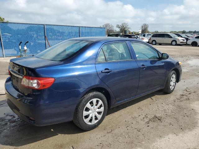 5YFBU4EE7CP011354 - 2012 TOYOTA COROLLA BASE BLUE photo 3