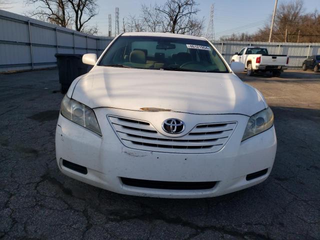 4T1BE46K07U524760 - 2007 TOYOTA CAMRY CE WHITE photo 5