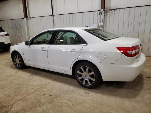 3LNHM28TX8R631850 - 2008 LINCOLN MKZ WHITE photo 2