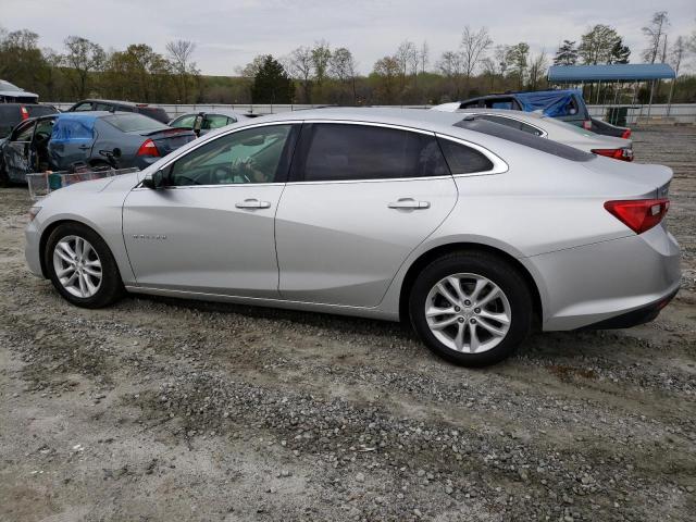 1G1ZE5STXHF207266 - 2017 CHEVROLET MALIBU LT SILVER photo 2