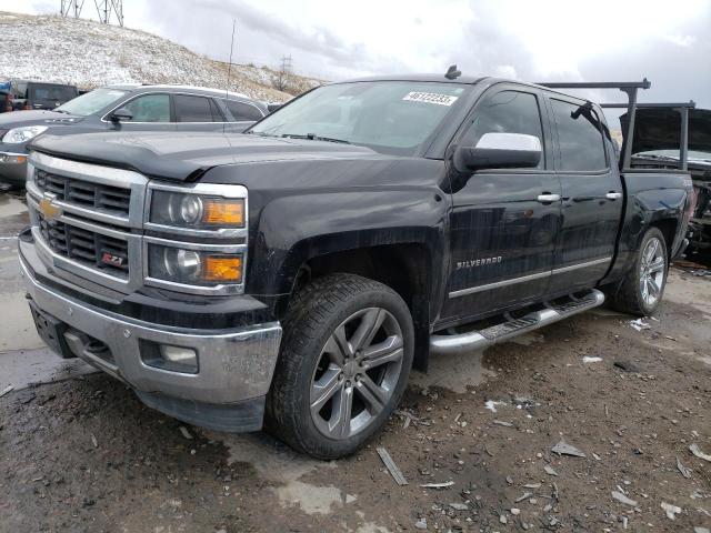 3GCUKSEC4EG325795 - 2014 CHEVROLET SILVERADO K1500 LTZ BLACK photo 1