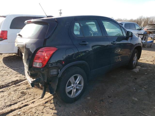 3GNCJNSB0HL160262 - 2017 CHEVROLET TRAX LS BLACK photo 3