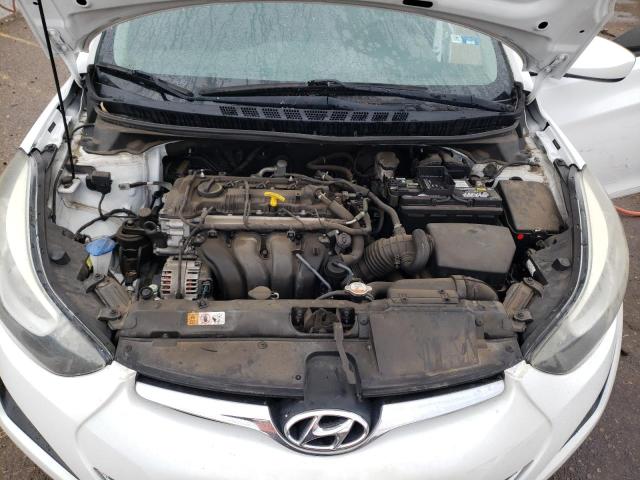 5NPDH4AE3GH731465 - 2016 HYUNDAI ELANTRA SE WHITE photo 11