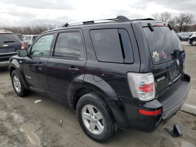 4M2CU39H08KJ35663 - 2008 MERCURY MARINER HEV BLACK photo 2