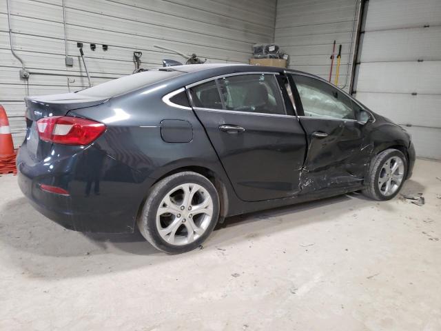 1G1BF5SM2J7185111 - 2018 CHEVROLET CRUZE PREMIER GRAY photo 3