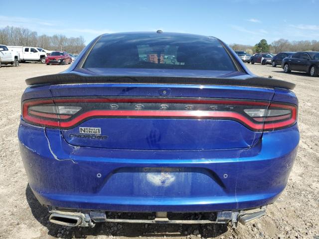 2C3CDXBG0LH101922 - 2020 DODGE CHARGER SXT BLUE photo 6