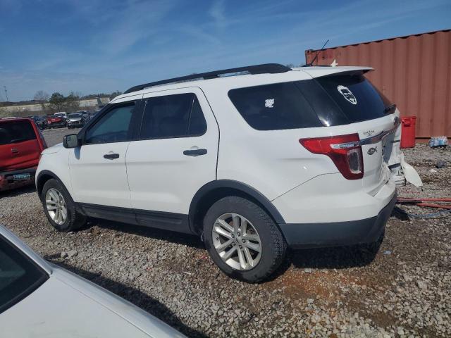 1FM5K7B84FGC21186 - 2015 FORD EXPLORER WHITE photo 2