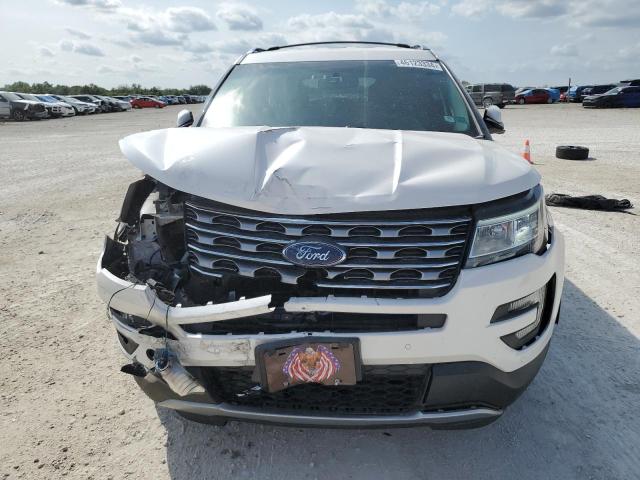 1FM5K8F89GGA68497 - 2016 FORD EXPLORER LIMITED WHITE photo 5