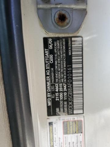 WDDKJ5GB8AF010161 - 2010 MERCEDES-BENZ E 350 GRAY photo 12