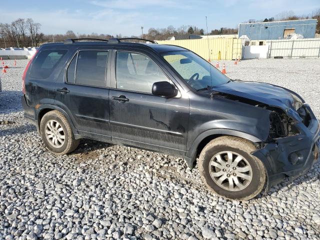 JHLRD78965C024383 - 2005 HONDA CR-V SE BLACK photo 4