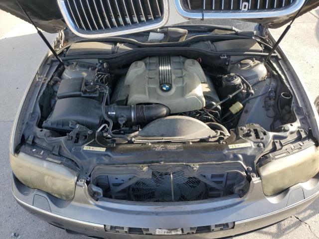 WBAGN63463DR11624 - 2003 BMW 745 LI GRAY photo 11