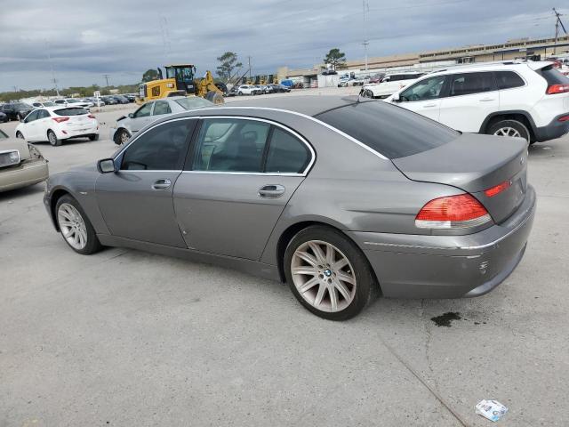 WBAGN63463DR11624 - 2003 BMW 745 LI GRAY photo 2