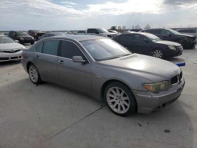 WBAGN63463DR11624 - 2003 BMW 745 LI GRAY photo 4