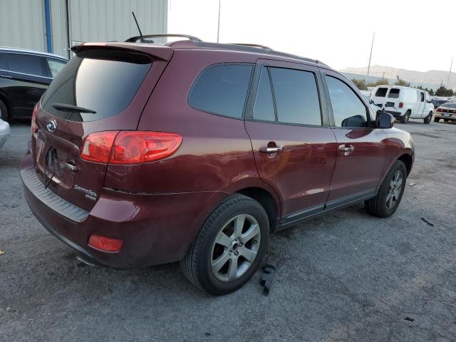 5NMSH13E97H122400 - 2007 HYUNDAI SANTA FE SE BURGUNDY photo 3