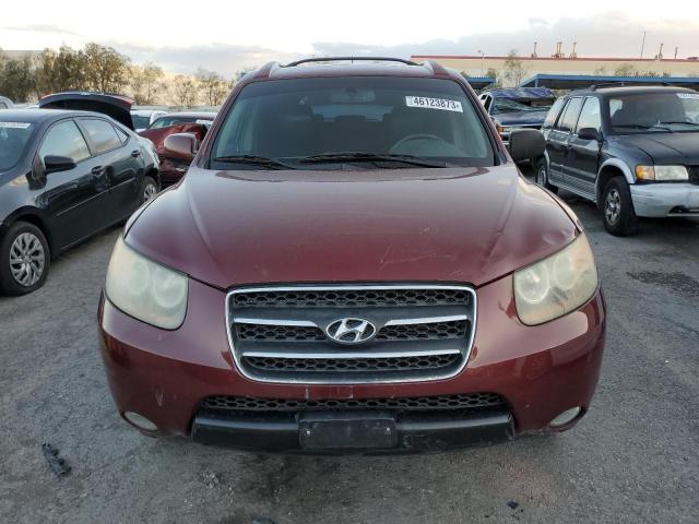 5NMSH13E97H122400 - 2007 HYUNDAI SANTA FE SE BURGUNDY photo 5