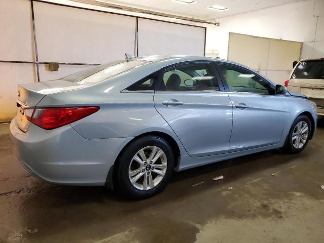 5NPEB4ACXBH097150 - 2011 HYUNDAI SONATA GLS BLUE photo 3