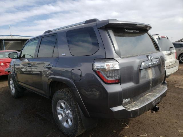 JTEMU5JR4N6003824 - 2022 TOYOTA 4RUNNER SR5/SR5 PREMIUM GRAY photo 2