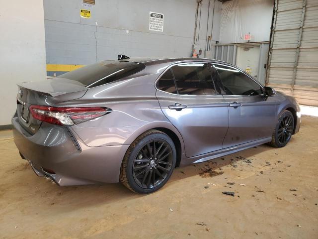 4T1K61AK3NU031655 - 2022 TOYOTA CAMRY XSE GRAY photo 3