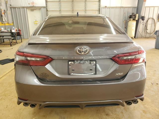 4T1K61AK3NU031655 - 2022 TOYOTA CAMRY XSE GRAY photo 6