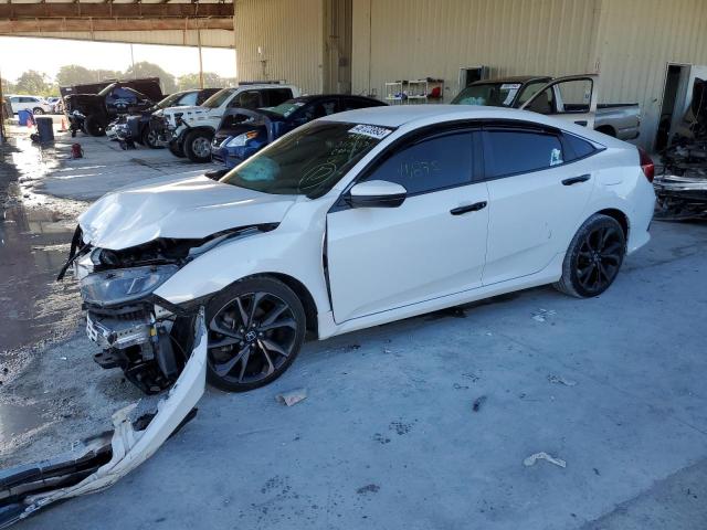 19XFC2F83KE003012 - 2019 HONDA CIVIC SPORT WHITE photo 1