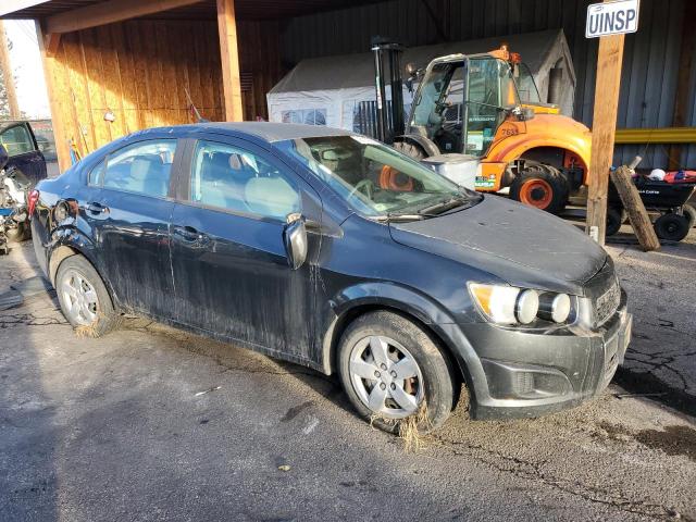 1G1JA5SH3E4116707 - 2014 CHEVROLET SONIC LS BLACK photo 4