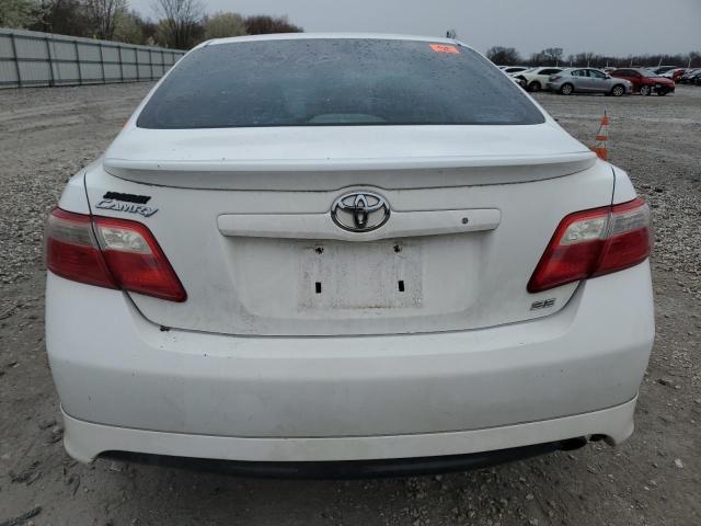 4T1BE46K98U788268 - 2008 TOYOTA CAMRY CE WHITE photo 6