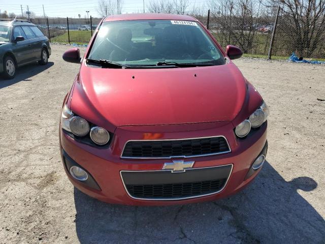 1G1JC5SH0F4159221 - 2015 CHEVROLET SONIC LT RED photo 5