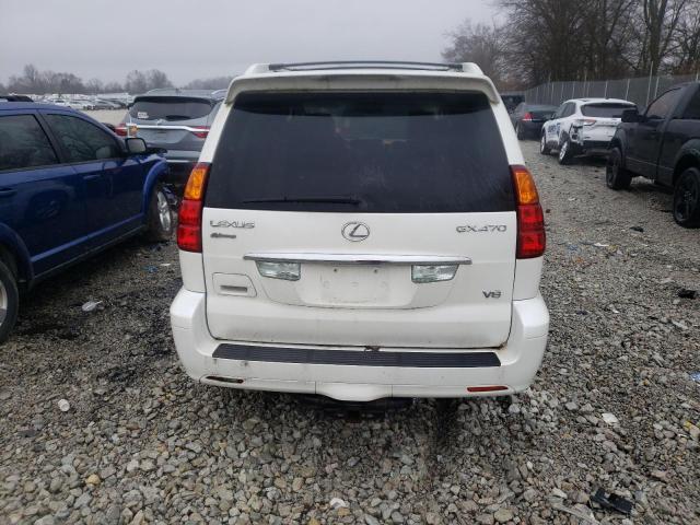 JTJBT20X160099958 - 2006 LEXUS GX 470 WHITE photo 6