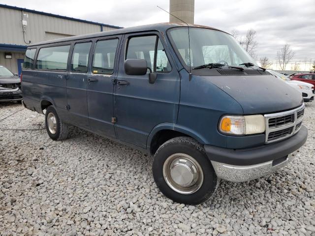 2B5WB35Y1TK149842 - 1996 DODGE RAM WAGON B3500 BLUE photo 4