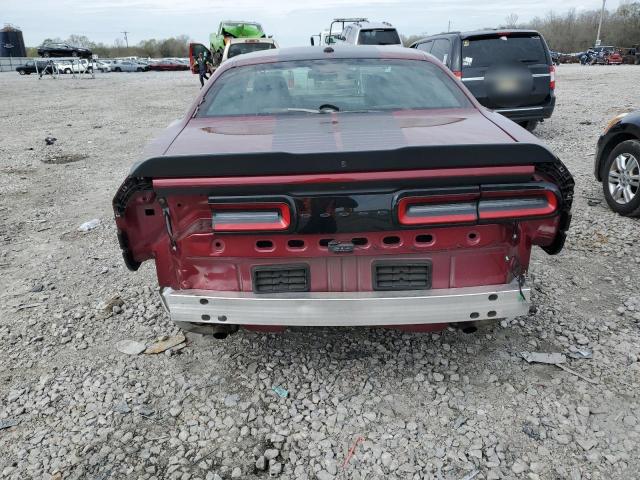 2C3CDZAG7NH144265 - 2022 DODGE CHALLENGER SXT BURGUNDY photo 6