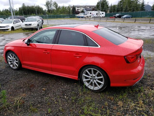 WAUFFGFF9F1084266 - 2015 AUDI S3 PRESTIGE RED photo 2