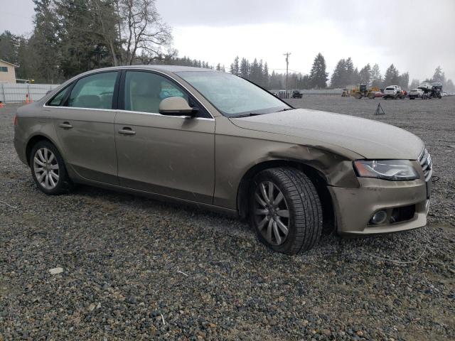 WAUSF78K79N049649 - 2009 AUDI A4 PREMIUM PLUS TAN photo 4