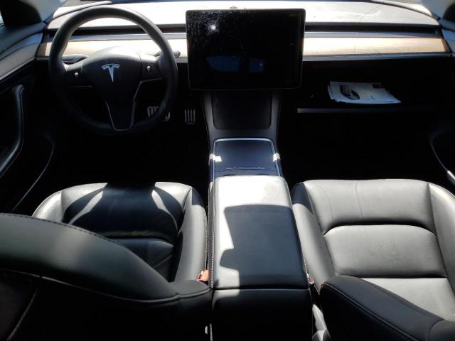 5YJ3E1EC4MF025532 - 2021 TESLA MODEL 3 BLUE photo 8