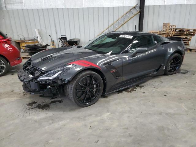 1G1YV2D71H5105645 - 2017 CHEVROLET CORVETTE GRAND SPORT 1LT CHARCOAL photo 1