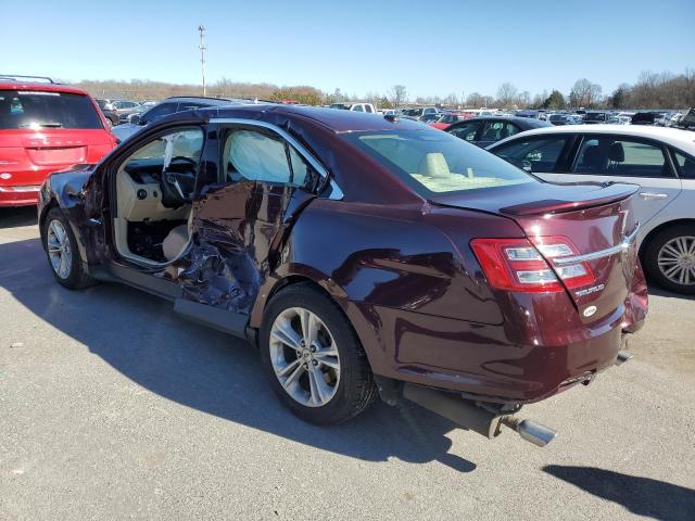 1FAHP2E82KG102604 - 2019 FORD TAURUS SEL BURGUNDY photo 2