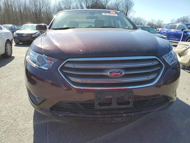 1FAHP2E82KG102604 - 2019 FORD TAURUS SEL BURGUNDY photo 5