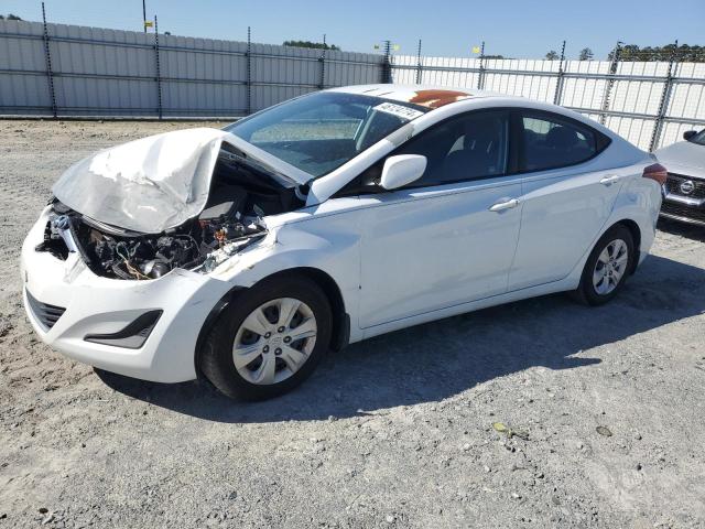 5NPDH4AE1GH797321 - 2016 HYUNDAI ELANTRA SE WHITE photo 1