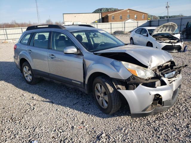 4S4BRCAC3C3228680 - 2012 SUBARU OUTBACK 2.5I SILVER photo 4