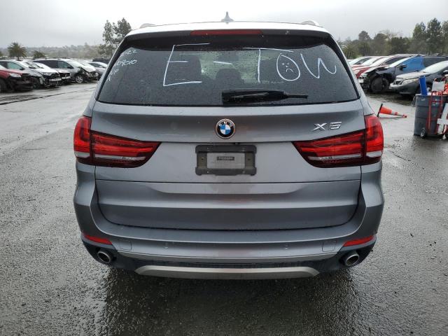 5UXKS4C53F0N09010 - 2015 BMW X5 XDRIVE35D GRAY photo 6