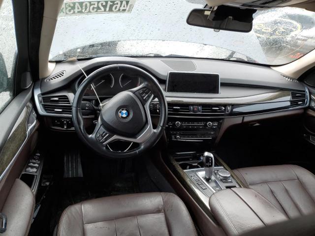 5UXKS4C53F0N09010 - 2015 BMW X5 XDRIVE35D GRAY photo 8