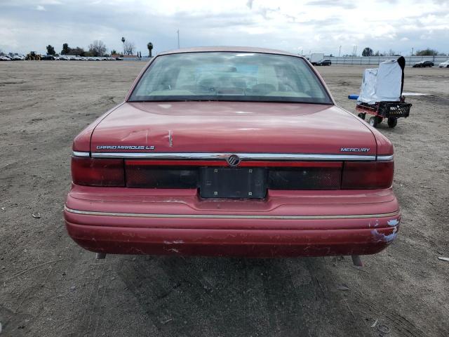 2MELM75W1VX625036 - 1997 MERCURY GRAND MARQ LS MAROON photo 6