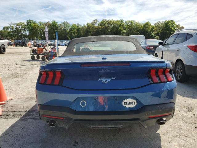 1FAGP8UH2R5111969 - 2024 FORD MUSTANG BLUE photo 6